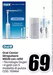 Oral b - Oral Center Idropulsore MD20 Con Refill