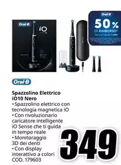 Oral b - Spazzolino Elettrico I010 Nero