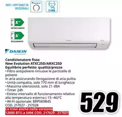 Daikin - Condizionatore Fisso New Evolution ATXC25D/ARXC25D