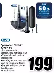 Oral b - Spazzolino Elettrico I095 Nero