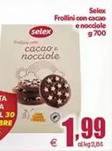 Selex - Frollini Con Cacao E Nocciole