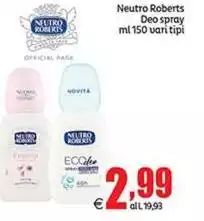 Neutro Roberts - Deo Spray