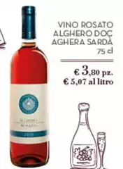 Aghera Sarda - Vino Rosato Alghero DOC