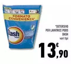 Dash - Detersivo Per Lavatrice Pods