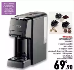 Ariete - Macchina Da Caffè Trivalente