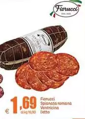 Fiorucci - Spianata Romana Ventricina
