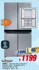 Whirlpool - Frigorifero Side Bt Side WQ9B1L