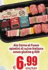 Aia - Carne Al Fuoco Spiedini Di Suino Italiano Senza Glutine