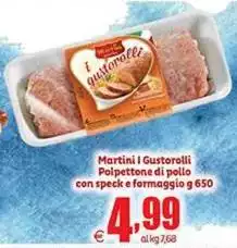 Martini - Polpettone Di Pollo Con Speck E Formaggio