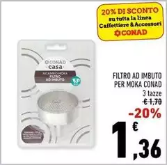 Linea - Filtro Ad Imbuto Per Moka