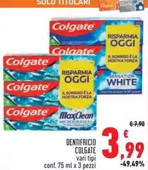 Colgate - Dentifricio