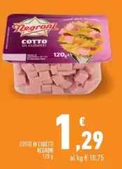 Negroni - Cotto In Cubetti