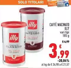 Illy - Caffè Macinato
