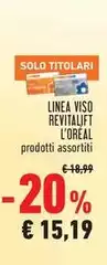 L'Oreal - Linea Viso Revitalift