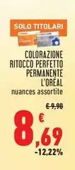L'Oreal - Colorazione Ritocco Perfetto Permanente
