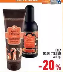 Tesori d’oriente - Linea