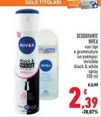 Nivea - Deodorante