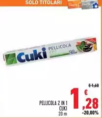 Cuki - Pellicola 2 In 1