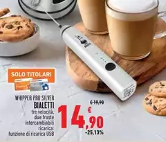 Bialetti - Whipper Pro Silver