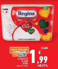 Regina - Asciugatutto Di Cuori