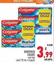 Colgate - Dentifricio