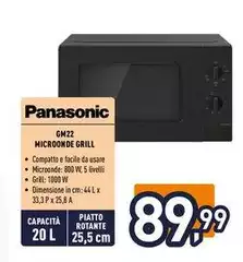 Panasonic - Gm22 Microonde Grill