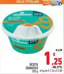 Granarolo - Ricotta