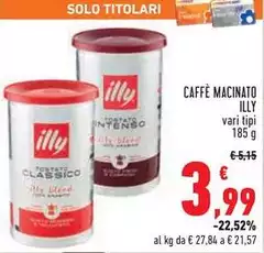 Illy - Caffè Macinato