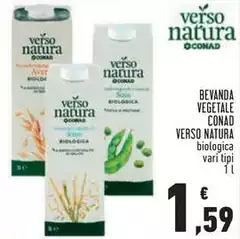 Conad - Bevanda Vegetale Verso Natura