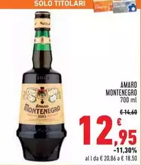 Montenegro - Amaro