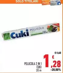 Cuki - Pellicola 2 In 1