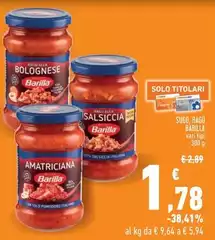 Barilla - Sugo, Ragù