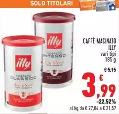 Illy - Caffè Macinato