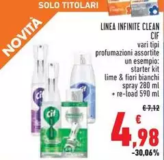 Cif - Linea Infinite Clean