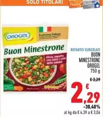 Orogel - Buon Minestrone