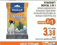 Vitakraft - Dental 3 In 1