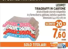 Leopet - Tiragraffi In Cartone