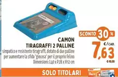 Camon - Tiragraffi 2 Palline