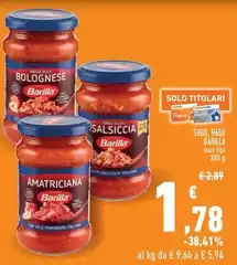 Barilla - Sugo, Ragù