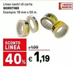 Linea -  Nastri Di Carta