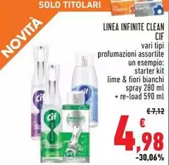 Cif - Linea Infinite Clean