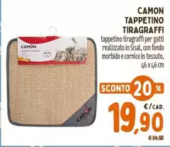 Camon - Tappetino Tiragraffi