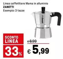Zanetti - Linea Caffettiere Mama In Alluminio