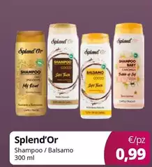 Splend'Or - Shampoo/ Balsamo