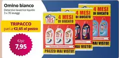 Omino Bianco - Detersivo Lavatrice Liquido
