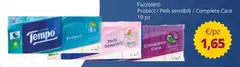 Tempo - Fazzoletti Protect/pelli Sensibili/complete Care