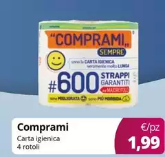 Comprami - Carta igienica Comprami - Carta igienica