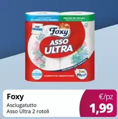 Foxy - Asciugatutto Asso Ultra 2 Rotoli