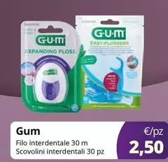 G.U.M - Filo Interdentale 30 M Scovolini Interdentali