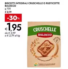 Balocco - Biscotti Integrali Cruschelle O Rusticotte
